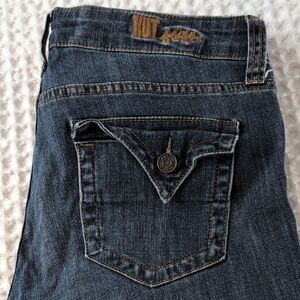 Kut from the Kloth Dark Wash Cropped Jeans